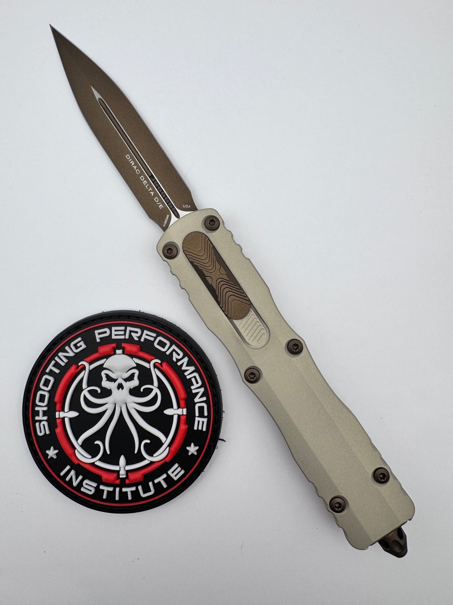 Microtech Champagne Gold Standard