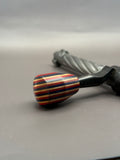 Handmade Custom Bolt Knob – Red, White & Blue Skateboard Deck Wood